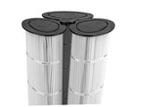 XLS-928 3 Pack Replacement Pool Filter Cartridge for Jacuzzi Triclops TC450 (Oval) Pool Filter