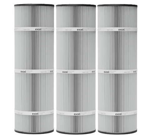 Jacuzzi Tri-Clops TC-440 and TC-450 (Round) Replacement Filter Cartridges – Replaces PJC-147-M4, C-7441 and FC-1493 | XLS-788 3PACK by Excel Filters