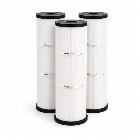 Waterco Tri-Cartridge TC 500 Compatible Replacement Pool Filter Cartridges – Replaces Waterco Part # 622830 | XLS-659 3PACK by Excel Filters
