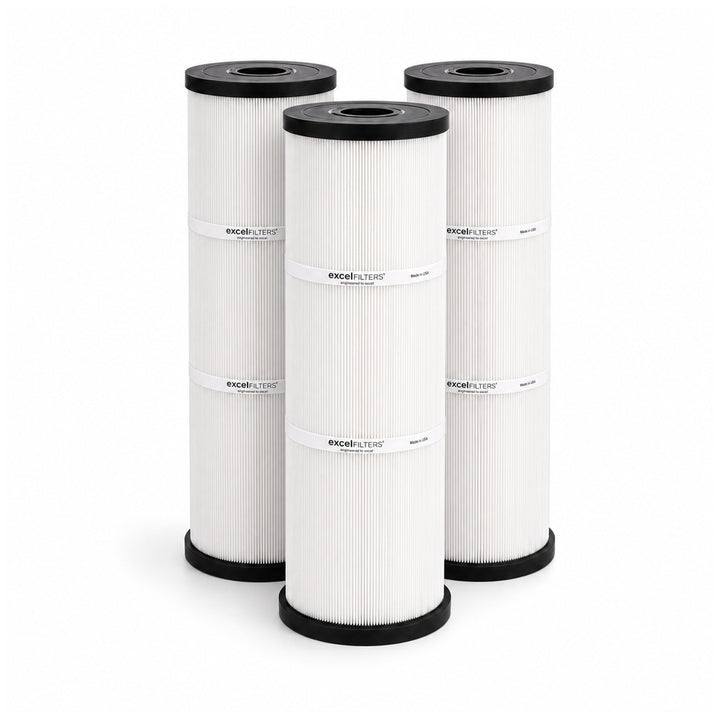 Waterco Tri-Cartridge TC 500 Compatible Replacement Pool Filter Cartridges – Replaces Waterco Part # 622830 | XLS-659 3PACK by Excel Filters