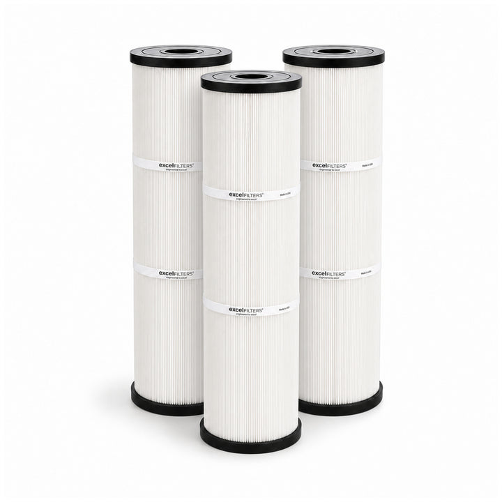 Waterco Tri-Cartridge TC 400 Compatible Replacement Pool Filter Cartridges – Replaces Waterco Part # 622820 | XLS-660 3PACK by Excel Filters