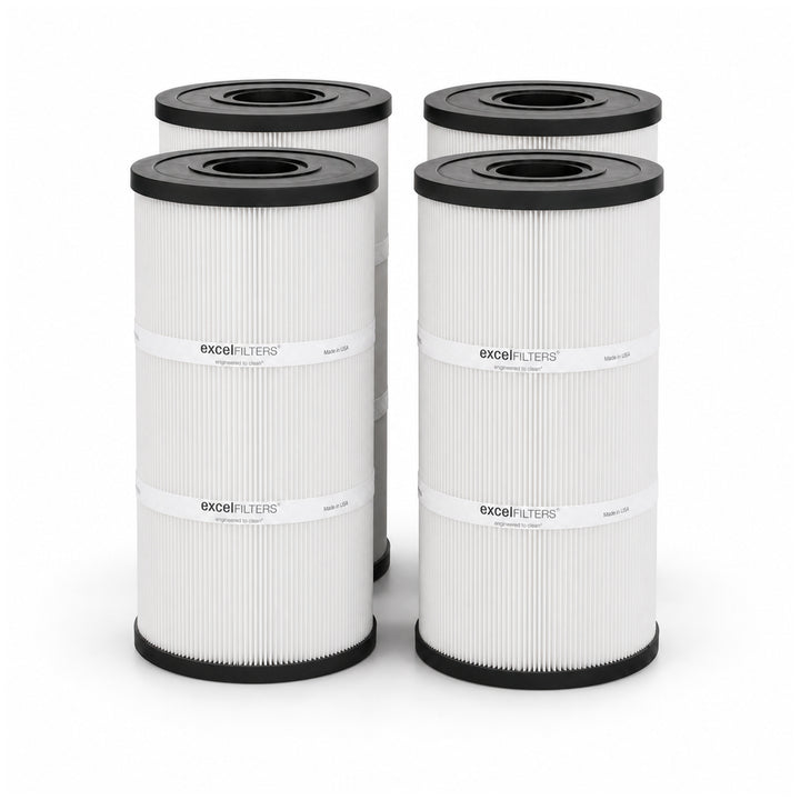 Hayward SwimClear C2030 / CX481 Replacement Pool Filter Cartridges. Also Replaces Pleatco PA56L, Unicel C-7456  |  XLS-7048 4PACK by Excel Filters