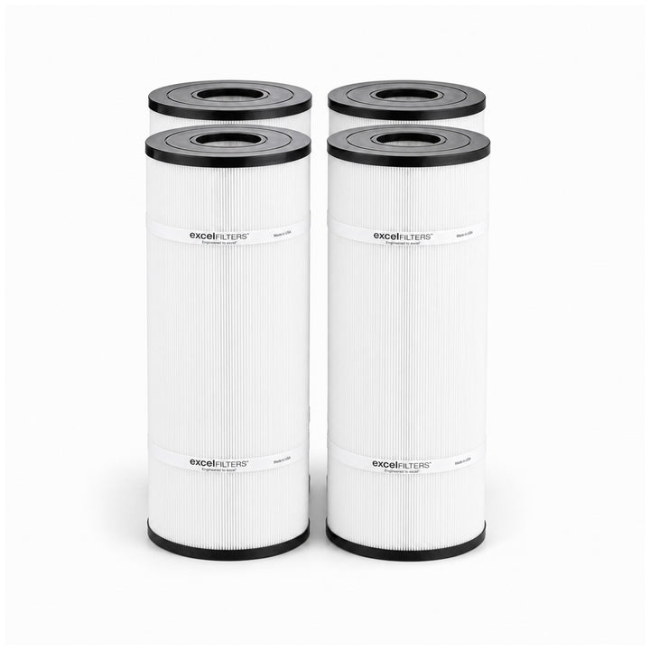 Pentair Clean & Clear Plus 520 / Waterway Crystal Water 525 Filter Cartridges. Replaces PCC-130, C-7472, FC-1978, R173578 | XLS-706 4PACK by Excel