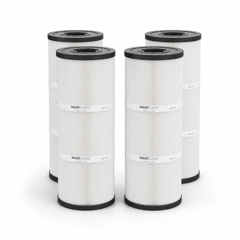 Hayward SwimClear C3020, C3025, C3030, CX580RE Filter Cartridges – Replaces CX580XREPAK4, PA-81, C-7483 and FC-1225 - XLS-710 4PACK by Excel Filters