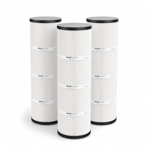 Jacuzzi Tri-Clops TC-300 and TC-330 (Round) Replacement Filter Cartridges – Replaces PJC-110-M4, C-7430 and FC-1492 | XLS-787 3Pack by Excel Filters