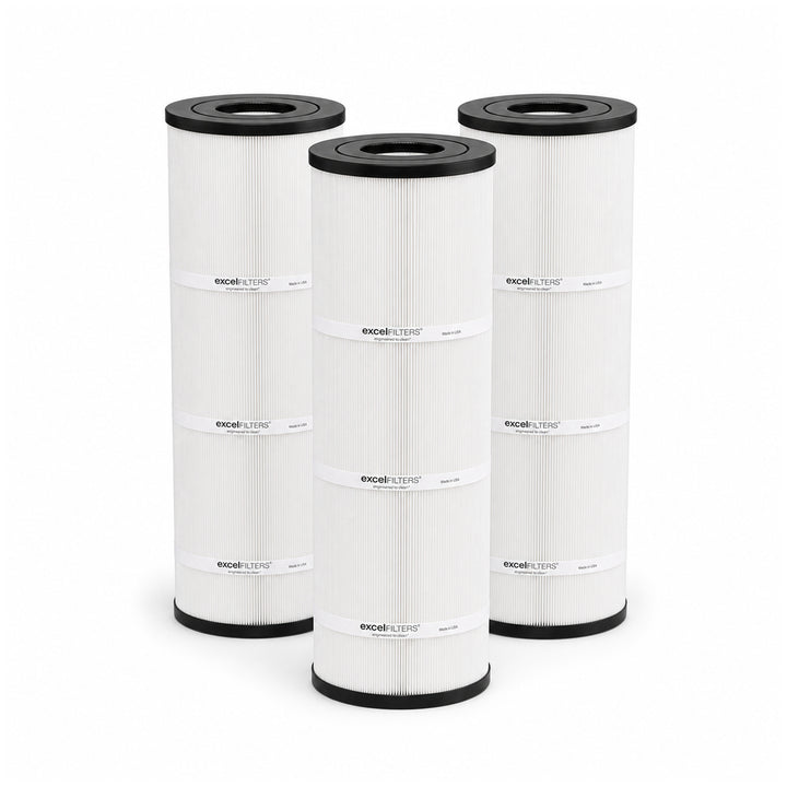 Jacuzzi Tri-Clops TC-440 (Round) Replacement Filter Cartridges – Replaces PJC-147-M4, C-7441 and FC-1493 | XLS-788 3PACK by Excel Filters
