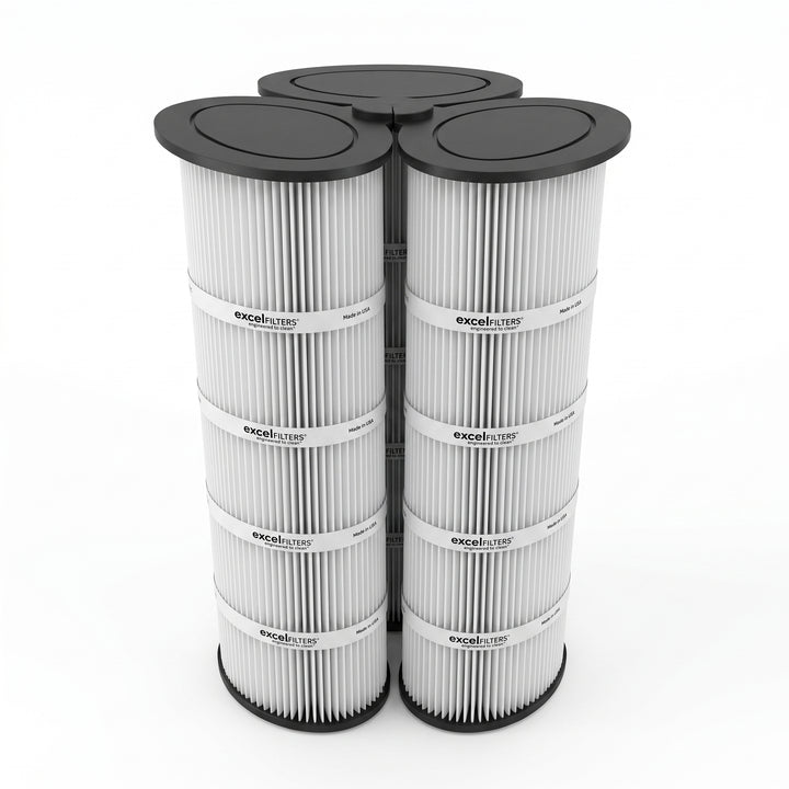 Jacuzzi Tri-Clops TC-450 (Oval) Compatible Replacement Pool Filter Cartridge | XLS-928 3PACK by Excel Filters