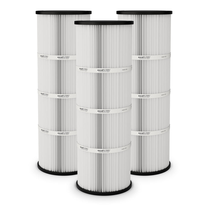 3-Pack Excel Filters XLS-787 replacement filter cartridges for Jacuzzi Tri-Clops TC-330 (Round)